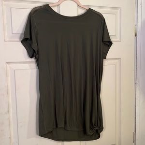 Olive Workout Top